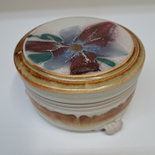 #260217A Lidded Round Treasure Box $28 at Hunter Wolff Gallery